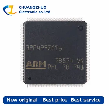 1Pcs Naujas originalus STM32F429ZGT6 1MB ARM Cortex-M4 180MHz 114 LQFP-144(20x20) Mikrovaldiklis Vienetų