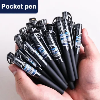 1pcs Pocket Pen Trumpą Mini Gelio Rašiklis Nešiojamų Trumpas Pen Nešiojamų Mažas Greito džiovinimo Parašą Pen Mažųjų Studentams