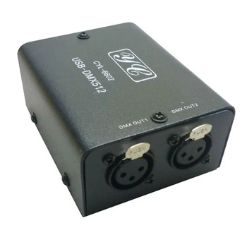 1Set USB DMX DMX512 LED Žibintai, DMX Scenos Apšvietimo Reguliatorius Apšvietimo Reguliatorius 512 Kanalų Mini Dekoderis