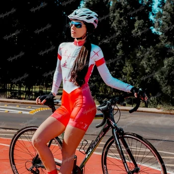 2023 Ropa Ciclismo Moterų Triatlonas Jojimo Skinsuit Kombinezonas Macaquinho Jumpsuit Brazilija Dviračių Jersey Drabužių Kostiumas Vasarai