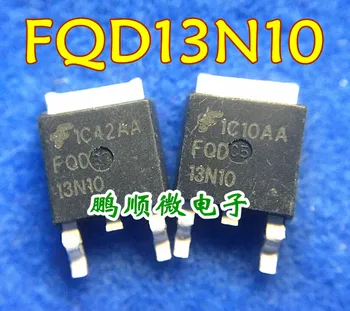 20pcs originalus naujas FQD13N10LTM N-kanalo lauko tranzistoriaus 13A 100V TO252 FQD13N10