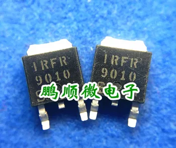 30pcs originalus naujas IRFR9010 FR9010-5.3 A/50V TO252 P kanalo lauko tranzistoriaus juostelės