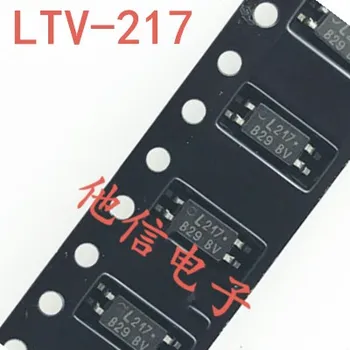 50pcs/daug originalių LITEON LTV217 SOP4 pleistras LTV-217-TP1-G L217 optocoupler nemokamas pristatymas
