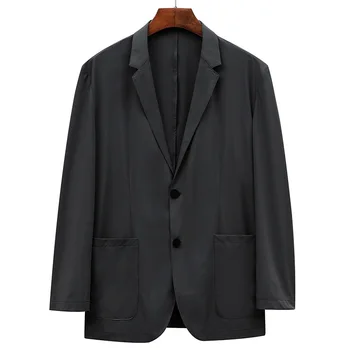 5768-R - Naujas dryžuotas kostiumas vyrų verslo kostiumas