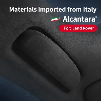 Alcantara verstos automobilių akiniai atveju langelį akiniai nuo saulės laikiklis tinka Land Rover 5 Defender Interjero aksesuaras