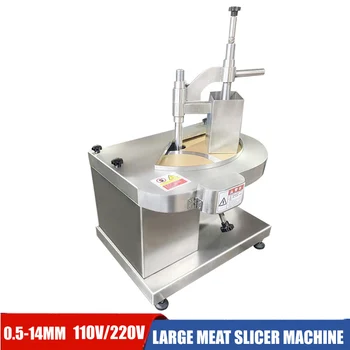 Automatinis Šviežia Mėsa Slicer Mašina Jautiena, Aviena Juosmens Plokštė, Briaunos Peilis Nerūdijančio Plieno