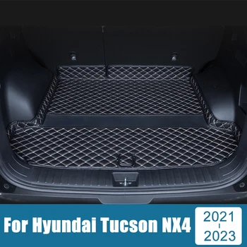 Automobilių Interjero Aksesuarų Užsakymą Pagaminti Krovinių Perkrovimo Apsauga Kilimėlis kiliminė danga Padengti Hyundai Tucson NX4 2021 2022 2023 Hibridas N Linija