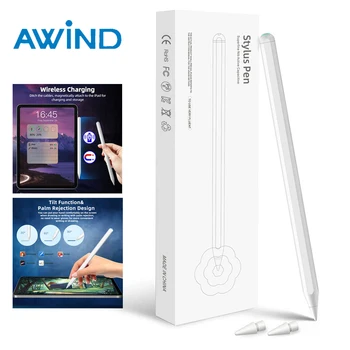 AWIND Apple Pieštukas 1 2 1 2-os Kartos iPad Aksesuarai Palieskite Žymeklį Tablet Caneta Rubisafe Pro Lapis Pantalla Para Tactil