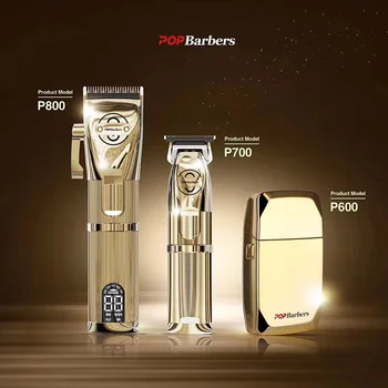 Babers P800/P700/P600 Aukso aliejus plaukų clipper plaukų salonas, skirtas high-end gradientas profesinės elektros clippers