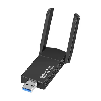 Bevielio Tinklo Kortelės Adapteris USB Wifi Adapteris 650Mbps 802.11 Ac/B/G/N, Windows PC