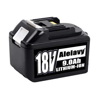 BL1860B 18V 9Ah Įkrovimo Baterija (akumuliatorius 9000mah Ličio-jonų Baterija Pakaitinis Akumuliatorius MAKITA BL1880 BL1860 BL1850 BL1860B L70