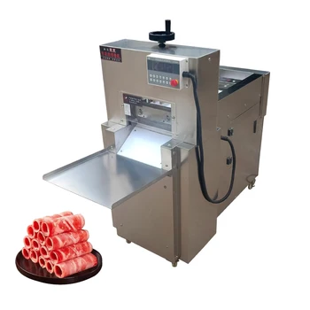 Buitiniai Elektriniai pjūklai Slicer CNC Dvigubai Sumažinti Aviena Roll Mašina Mėsos Obliavimo Mašina, Nerūdijančio Plieno Avinėlio Ritininis Pjovimo Mašina