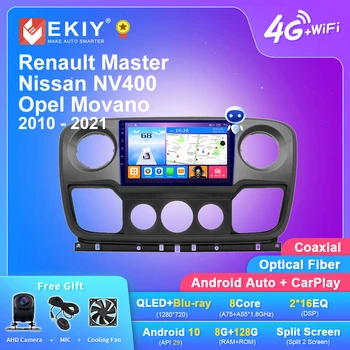 EKIY T7 Android 10.0 Už Renault Master 