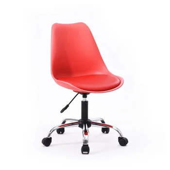 Ergonomiška Biuro Kėdė Armless Biuro Kėdės, kurių Sėdynės Pagalvėlės, Raudona Konferencijų Kėdės Kompiuterinių Žaidimų Kėdės