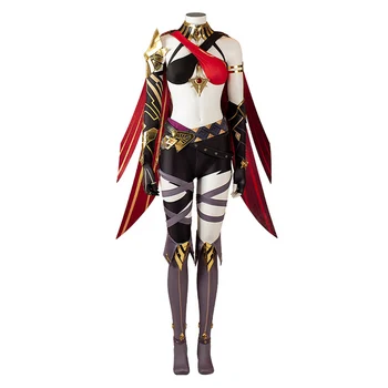 Genshin Poveikio Dehya Cosplay Kostiumų Komplektus Helovyno Karnavalas Kostiumas Anime Cosplay