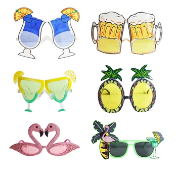 Havajų Nustatyti, Cosplay, Anime, Šalies Taurės Havajų Šalis Dress-up Paplūdimio Akiniai nuo saulės Šalies Paramos Didmeninės