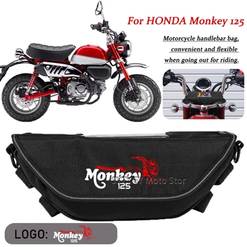 Honda beždžionė 125 125z Motociklų aksesuarų, įrankių krepšys, atsparus Vandeniui Ir Dulkėms Patogu keliauti vairo krepšys