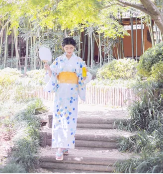 Japonų Kimono Vasarą Chalatas Medvilnės Fotografijos Kelionė Fotografavimo