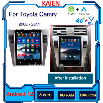 KAIEN Toyota Camry 2006-2011 Android 12 Automobilių Radijas Auto Navigacijos GPS Grotuvas DVD Multimedia Stereo Vaizdo Autoradio 4G DSP