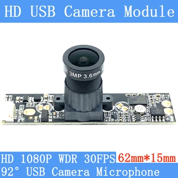 Kištuko Žaisti 1080P OTG C 30 k / s USB Kameros Modulis Plataus Dinaminio Apšvietimo Kompensacija, 2MP Kamera, skirta 