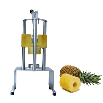 Komercinės Ananasų Skustukas Corer Slicer/Ananasą Nulupti Coring Mašina/Ananasų Odos Pašalinti Mašina