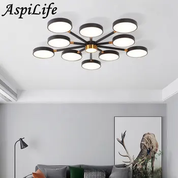 LED šviestuvo Modernių namų smart dekoro Lubų Šviesos prabanga gyvenamojo kambario, Miegamojo, Valgomojo Prieškambario, Koridoriaus Balkono patalpų
