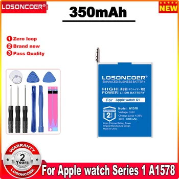 LOSONCOER A1578 350mAh Baterija Apple žiūrėti Serija 1 Ir Serija 2 38mm 42mm Realias galimybes Series1 Series2 Baterija