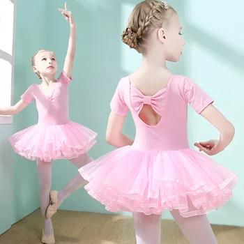 Mergaičių Baleto Suknelė Vaikų Mokymo Suknelė Dailiojo Čiuožimo Kostiumas Leotard Kalėdų, gimtadienio Tutu Šokių Drabužiai