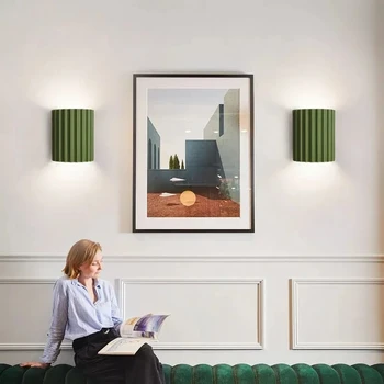 Miegamojo Lovos Sieniniai Šviestuvai Modernios LED Sienų apšvietimo Paprasta Kūrybos Namo Laiptinė Rakinama, Praėjimų Gyvenimo Kambario Sienos Foninis Apšvietimas