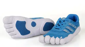 Moterų natūralios odos akių audinio 5 pirštų batai ponios anti-slip kvėpuojantis 5 pirštai pėsčiomis kierat Jogos batai