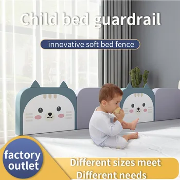 Naktiniai tvora kūdikis, minkšta lova tvora kūdikių anti-mažėja vaikų anti-mažėja lova tvora pertvara.