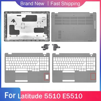 Naujas Apačios Atveju Dell Latitude 5510 E5510 Tikslumo 3551 Nešiojamas LCD Back Cover Palmrest Galinį Dangtelį Vyriai Galinis Dangtelis