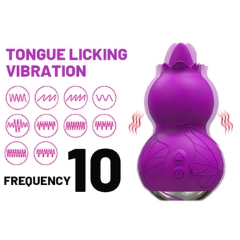 Naujas Moliūgas Forma 2 1 Vibracija+Liežuvio Lyžis Vibratorius, Skirtas Moterims, Skatinti Antgalis Klitorio ir G-spot Massager Moterų Masturbator