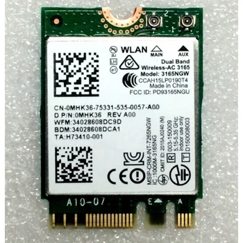 Nauji Intel Dual Band Wireless-AC 3165 3165NGW 3165AC WI-fi