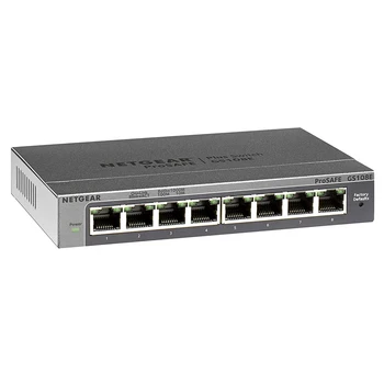 NETGEAR GS108E ProSafe 8-Port Gigabit Ethernet 