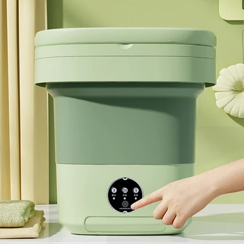 Nešiojamas sulankstomas skalbimo mašina automatinė mini apatinius, kojines specialios Plovimo Artefaktas