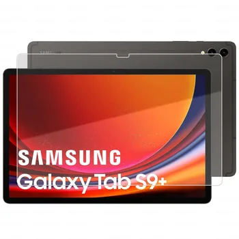 Nulio Įrodymas HD Grūdintas Stiklas Screen Protector For Samsung Galaxy Tab S9 Plus S9+ Wifi 5G 12.4 Colių Tablet Apsauginės Plėvelės