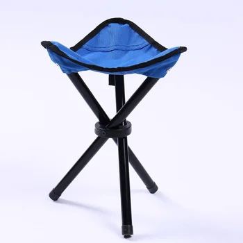 Paplūdimio Kėdės Lauko Daugiafunkcinis Nešiojamas Sulankstomas Išmatose Trikampis išmatose Lengvas Ultralight Kempingas Žvejybos Slacker Kėdė
