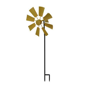 Patvarus Pinwheel 23.5 cm*18cm*66cm Kalėdų Statybos Gėlių Juokinga Sodo Puošmena Metalo Lauke Patvarus