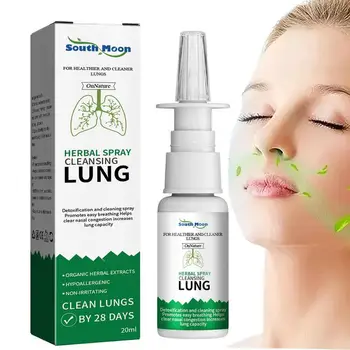 Plaučių Detox Augalinių Riebalų Purškimo Plaučių Detoksikacijos Vaistažolių Valymas Purškimo Rūkyti Aišku, Nosies Užgulimas, Alerginiu Rinitu