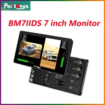 Portkeys BM7IIDS 7 colių Monitorius Wireless Camera Control BMPCC4/6K Pro Sony A7MIII A7M IV A7SIII A1 A9II RX10 HDMI Jutiklinis Ekranas