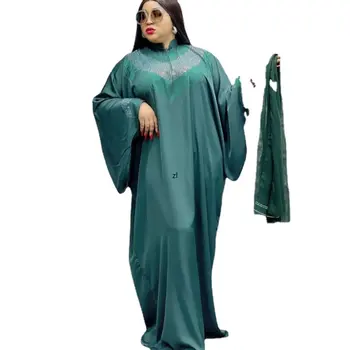 Ramadanas Abaja Dubajaus Musulmonų Suknelė, Hijab turkijos Islamo Drabužių Kaftan Afrikos Maxi Suknelės Abayas Moterų Apdaras Djellaba Femme