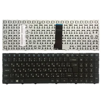 Rusijos Naujos klaviatūros CLEVO MP-13M16EE-430 6-80-WA500-390-1 RU juoda be rėmo nešiojamojo kompiuterio klaviatūra
