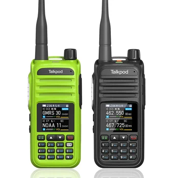 Talkpod A36Plus Walkie Talkie 5W Nešiojamų Kumpio ir CB Radijas AM, FM, VHF UHF 7-Band NOAA Orai Gauti siuntimo ir priėmimo Du Būdu Radijo