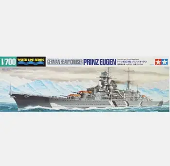 Tamiya 31805 1/700 vokietijos Sunkusis Kreiseris Prinz Eugen (Plastikiniai modelis)