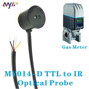 TTL IR infraraudonosios šviesos IEC1107 DLMS dvikryptė komunikacija kWh matuoklis, elektros ir dujų tarifų skaitiklius TTL Optinis Zondas
