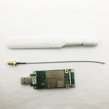 UC20-G Mini Pcie+IPEX SMA galiuku+5dbi antena+MINI PCIE į USB adapteris su SIM kortelės lizdo 3G modulis