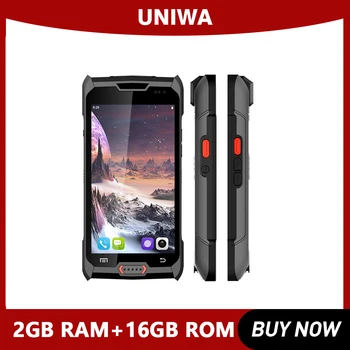 UNIWA M500 Mobiliojo Telefono IP67 atsparus Vandeniui 180 Valandų Laukimo Dvejopo Nano SIM Kortelę 13.0 MP Kamera Išmanųjį telefoną, 2GB RAM, 16 GB ROM