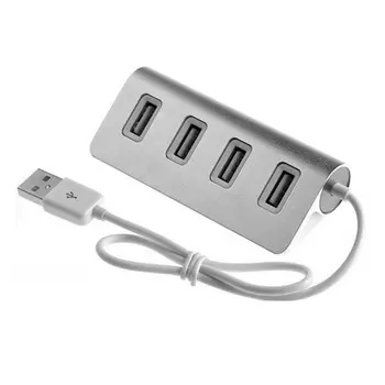 USB šakotuvas 2.0 multi 4port su maitinimo adapteris xiaomi 
