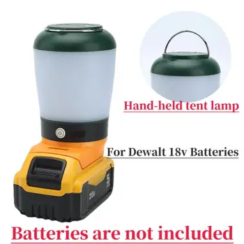 Už Dewalt 18v Baterija Nešiojamas Palapinė šviesos Kempingas Apšvietimo Įranga, Darbo LED Žibintai (Išskyrus Baterijas)